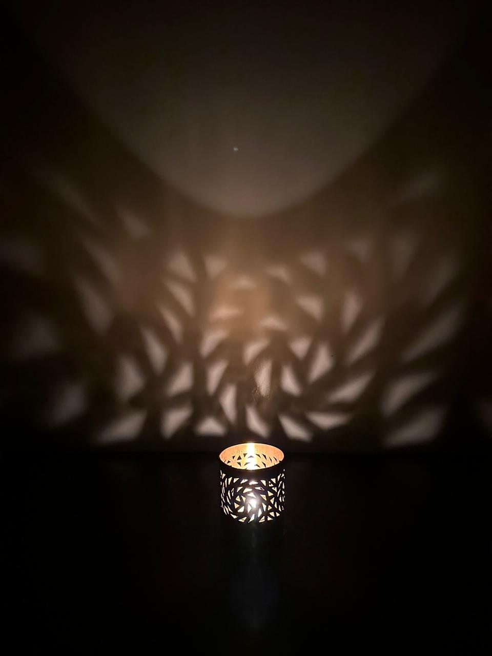 Handmade Brass 3-in-1 Aroma Diffuser & Candle Holder