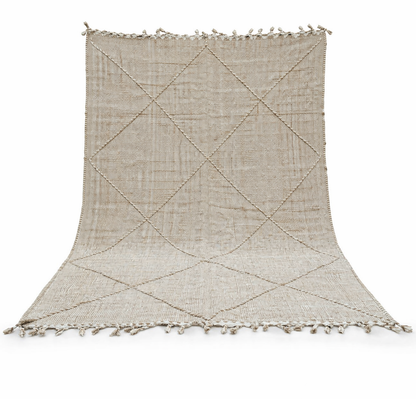 Berber Fine Wool Rug – Subtle Diamond