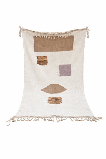 Berber Fine Wool Rug – Soft Shapes