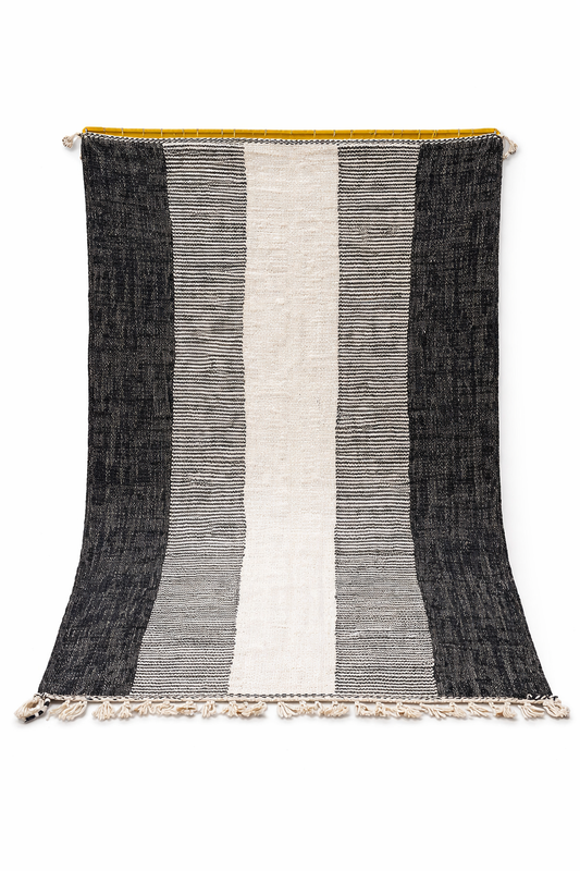 Berber Fine Wool Rug – Vertical Rhythm