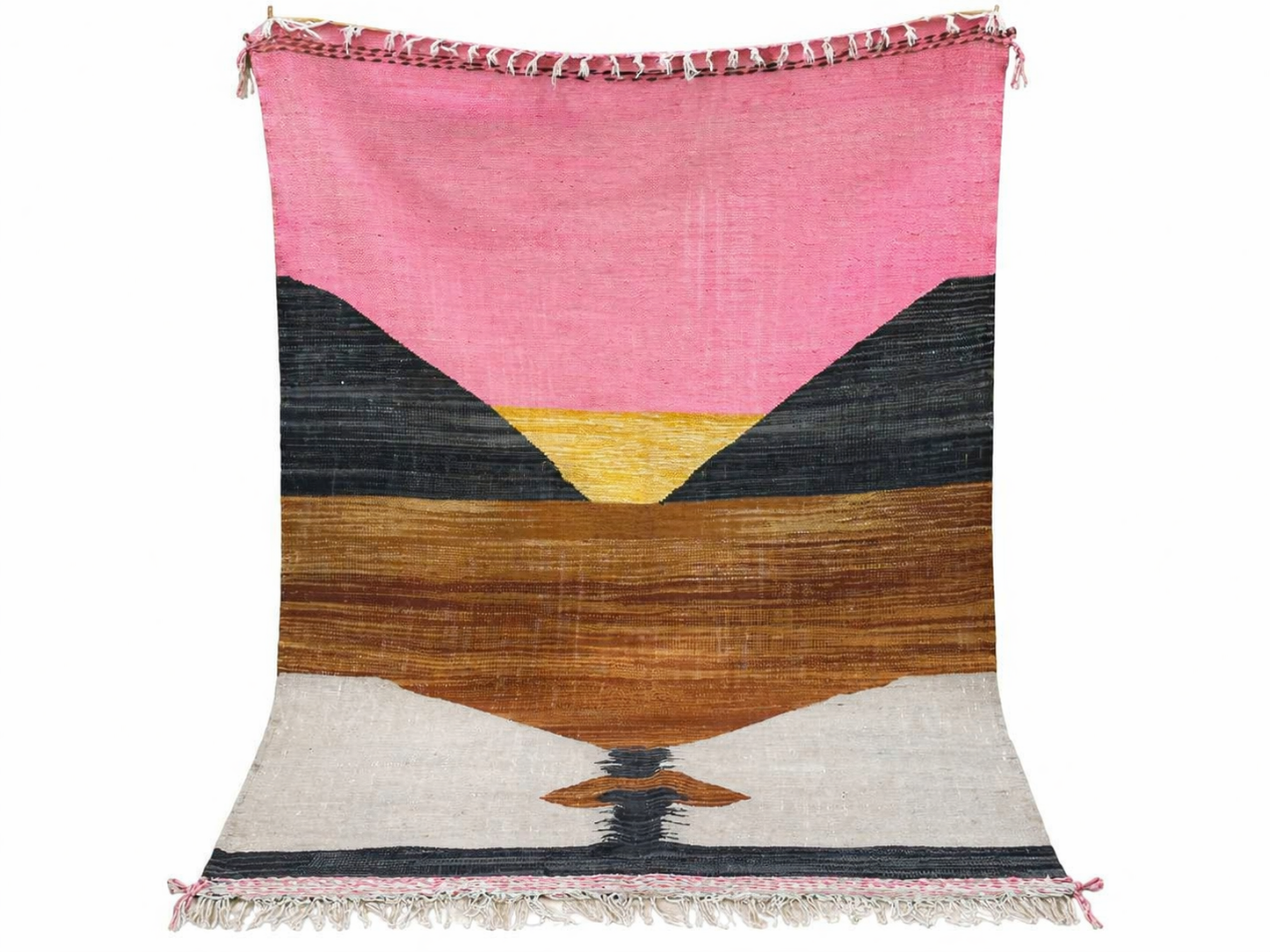 Berber Fine Wool Rug – Sunset Layers