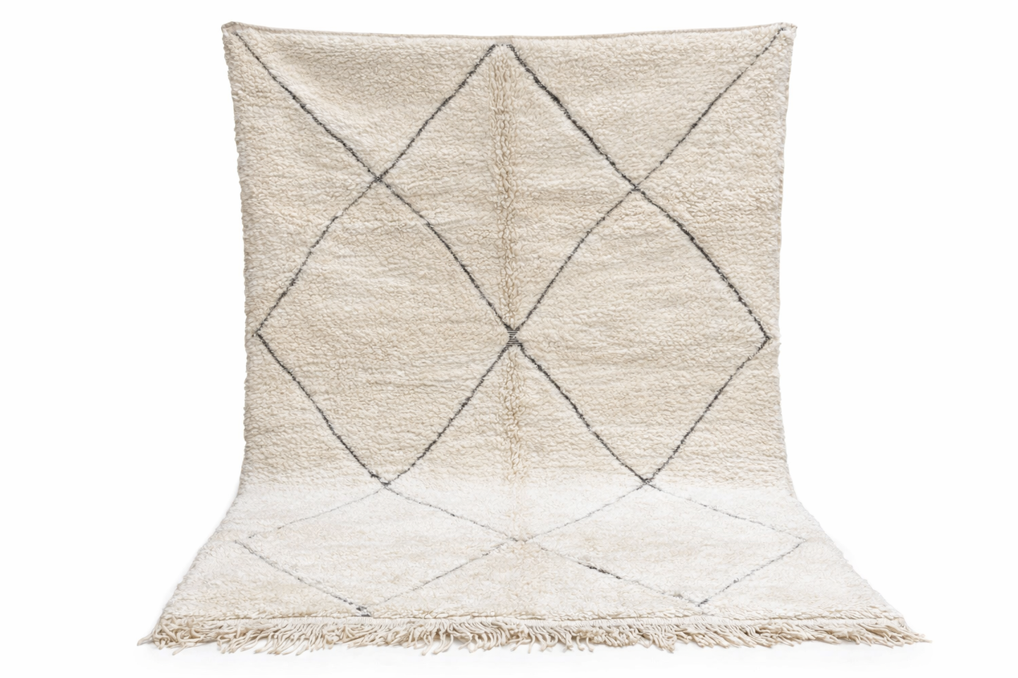 Berber Thick Wool Rug – Diamond