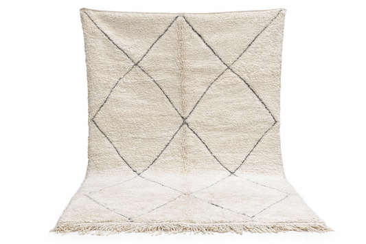 Berber Thick Wool Rug – Diamond