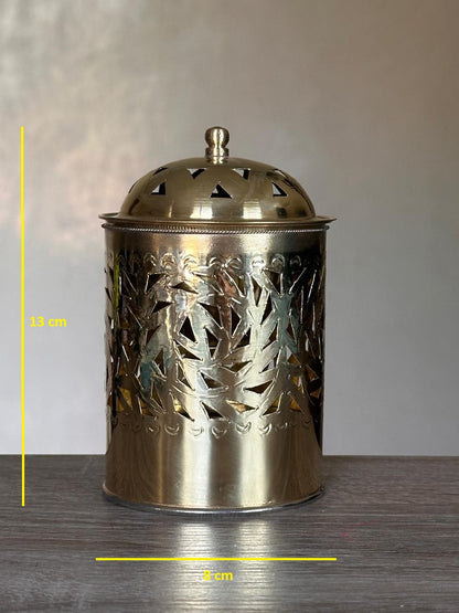 Handmade Brass 3-in-1 Aroma Diffuser & Candle Holder