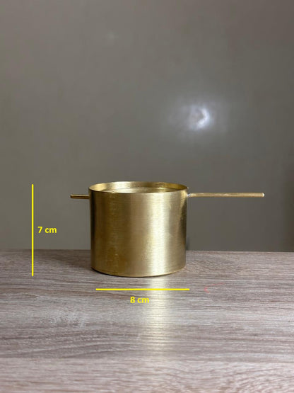Handmade Brass Swing Ashtray
