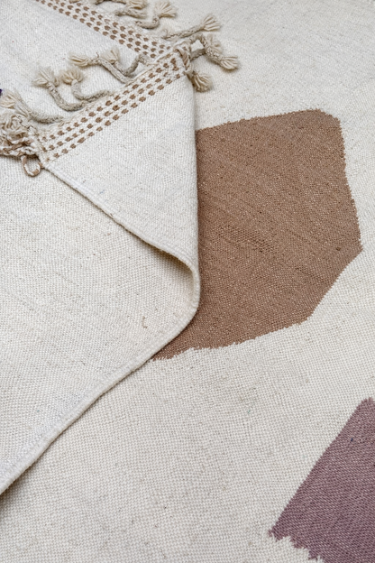 Berber Fine Wool Rug – Soft Shapes