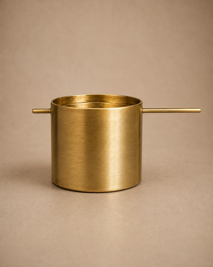 Handmade Brass Swing Ashtray