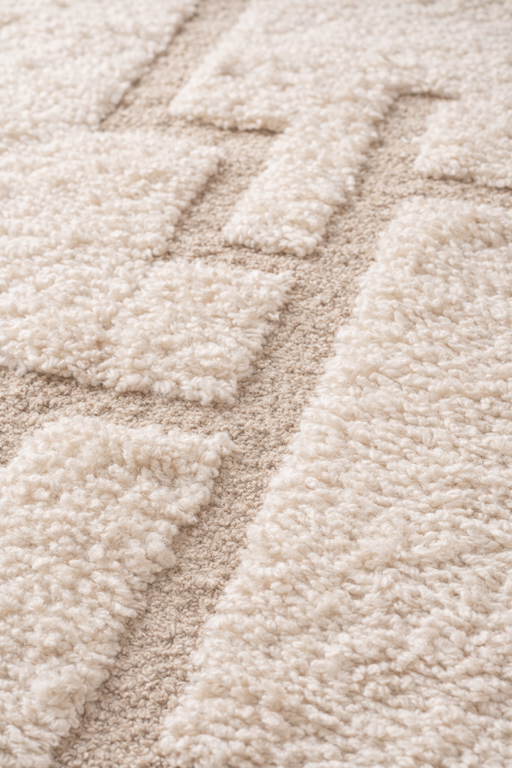 Berber Thick Wool Rug – Blocks