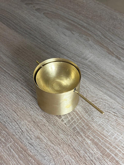 Handmade Brass Swing Ashtray
