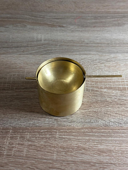 Handmade Brass Swing Ashtray