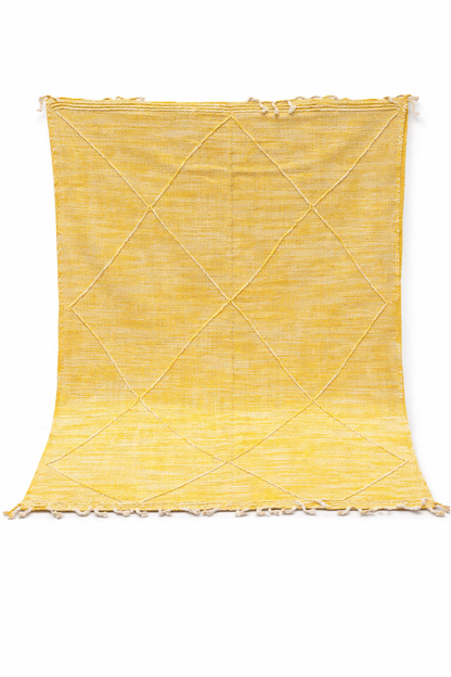 Berber Fine Wool Rug – Golden Diamond Light