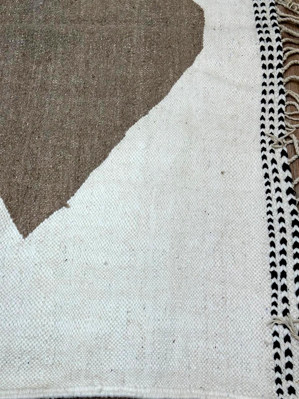 Berber Fine Wool Rug – Abstract Forms