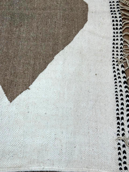 Berber Fine Wool Rug – Abstract Forms
