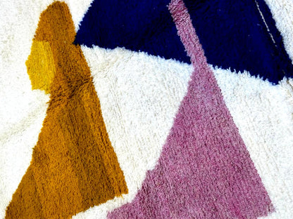 Berber Thick Wool Rug – Artistic Shapes